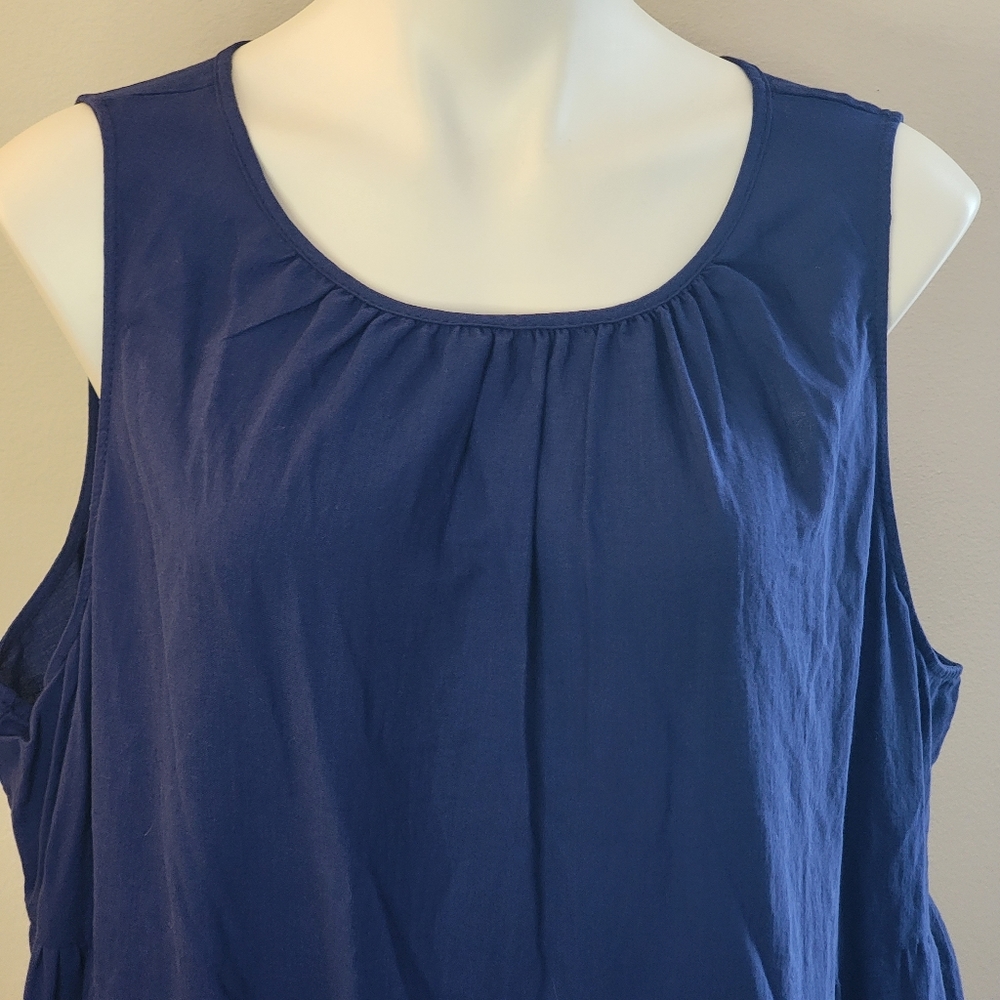 Ava & Viv Sleeveless Colorblock Tiered dress - Picture 6 of 12